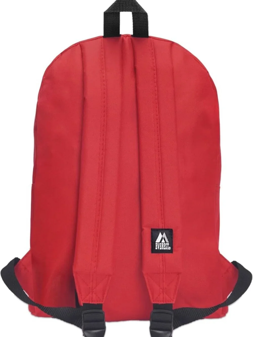 Stylish Medium Red Basic Backpack for Travel, School, or Daily Use